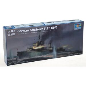 Trumpeter Z-21 1940 Aircraft Model Kit - Destroyer Trumpeter Z-21 1940 Aircraft Model Kit - Destroyer