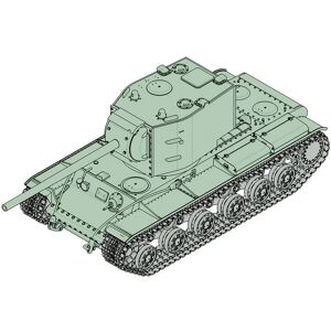 Trumpeter Russian KV-2 Military Model Kit - 1:72 Trumpeter Russian KV-2 Military Model Kit - 1:72
