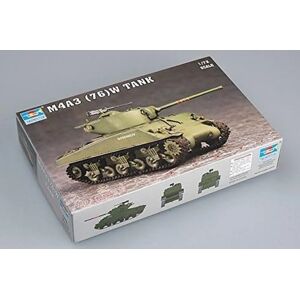 Kit de Modelo Militar Trumpeter M4A3 76 (W) - 1/72 Kit de Modelo Militar Trumpeter M4A3 76 (W) - 1/72