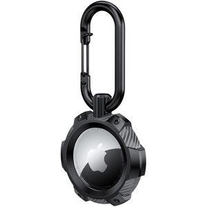 Coque Tech-Protect TPUCarbon pour AirTag - Noir Coque Tech-Protect TPUCarbon pour AirTag - Noir