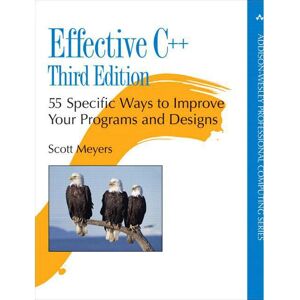 Pearson Education Effective C++ - Book Pearson Education Effective C++ - Book