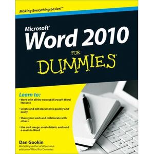 Wiley 2010 Word For Dummies - Software Manual Wiley 2010 Word For Dummies - Software Manual