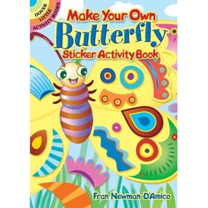 Dover Publications Make Your Own Butterfly Sticker Activity Book - Activity Book Dover Publications Make Your Own Butterfly Sticker Activity Book - Activity Book