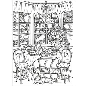 Creative Haven Country Kitchen Charm Coloring Book - Coloring Book Creative Haven Country Kitchen Charm Coloring Book - Coloring Book
