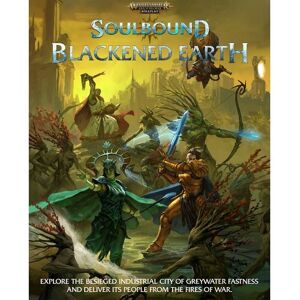 Cubicle 7 Warhammer AoS Soulbound Blackened Earth Rule book - RPG Campaign Book Cubicle 7 Warhammer AoS Soulbound Blackened Earth Rule book - RPG Campaign Book