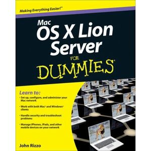 Wiley - Mac OS X Lion Server For Dummies - 456 pages - Book - Publicité Wiley - Mac OS X Lion Server For Dummies - 456 pages - Book - Publicité
