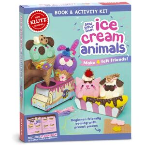 Klutz Sew Your Own Ice Cream Animals - Activity Kit Klutz Sew Your Own Ice Cream Animals - Activity Kit