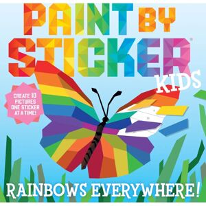 Hachette Book Group Paint by Sticker Kids: Rainbows Everywhere! - kids' sticker book Hachette Book Group Paint by Sticker Kids: Rainbows Everywhere! - kids' sticker book