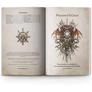 Games Workshop Warhammer: The Old World - Arcane Journal: Warriors Of Chaos - Board Game Accessory Games Workshop Warhammer: The Old World - Arcane Journal: Warriors Of Chaos - Board Game Accessory