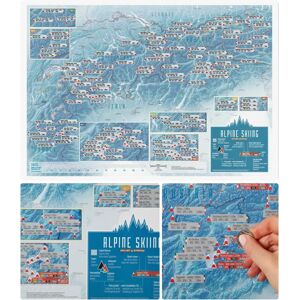 Lovell Johns MAPS.COL.ALPSKI Geographical Map Alps - Map Print, Ski Resorts, Scratch Off Lovell Johns MAPS.COL.ALPSKI Geographical Map Alps - Map Print, Ski Resorts, Scratch Off