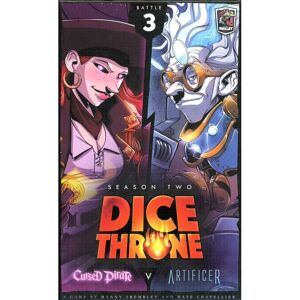 Roxley Games Dice Throne: Sezóna Dva - Prokletý Pirát vs. Artificer - Stolní hra Roxley Games Dice Throne: Sezóna Dva - Prokletý Pirát vs. Artificer - Stolní hra