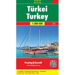 Freytag & Berndt Turchia Carta stradale 1:800000 Mappa Freytag & Berndt Turchia Carta stradale 1:800000 Mappa