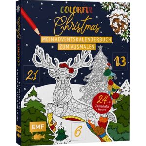 Marque inconnue 24 Calendrier de l'Avent de Noël Coloré - Livre - Publicité Marque inconnue 24 Calendrier de l'Avent de Noël Coloré - Livre - Publicité