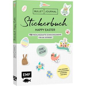 EMF Frohe Ostern Kinder-Sticker - Stickerbuch - 750 Frühlingshafte Dekorationen - Ostern EMF Frohe Ostern Kinder-Sticker - Stickerbuch - 750 Frühlingshafte Dekorationen - Ostern