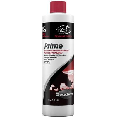 Seachem Prime Aquarium Conditioner - 325ml, Bonusgröße Seachem Prime Aquarium Conditioner - 325ml, Bonusgröße