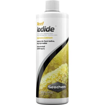 Complément d'iode de récif Seachem Seachem Laboratories - 17 onces - Publicité Complément d'iode de récif Seachem Seachem Laboratories - 17 onces - Publicité