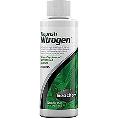 Seachem Flourish Nitrogen 100ml - Fertilisant pour Plantes d'Aquarium - Publicité Seachem Flourish Nitrogen 100ml - Fertilisant pour Plantes d'Aquarium - Publicité