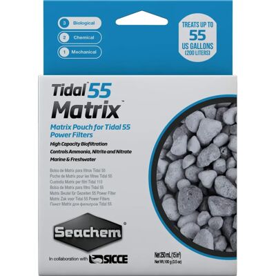 Seachem Tidal Matrix Biologische Medien - Hochkapazität Biofiltration Seachem Tidal Matrix Biologische Medien - Hochkapazität Biofiltration