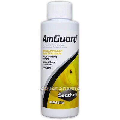 Seachem AmGuard - Wassertreatment für Aquarien - Sicherer Ammoniakausgleich Seachem AmGuard - Wassertreatment für Aquarien - Sicherer Ammoniakausgleich