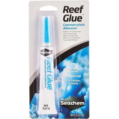 Seachem Reef Glue - Korallfragmentmontering - 20 g Seachem Reef Glue - Korallfragmentmontering - 20 g