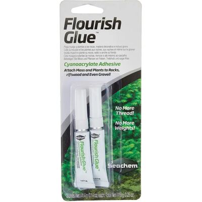 Seachem Flourish Glue - Colle pour aquariums - 0.28 oz - Pack de 2 - Publicité Seachem Flourish Glue - Colle pour aquariums - 0.28 oz - Pack de 2 - Publicité