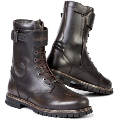 Stylmartin Braune Leder Motorradstiefel - Motorradstiefel Stylmartin Braune Leder Motorradstiefel - Motorradstiefel