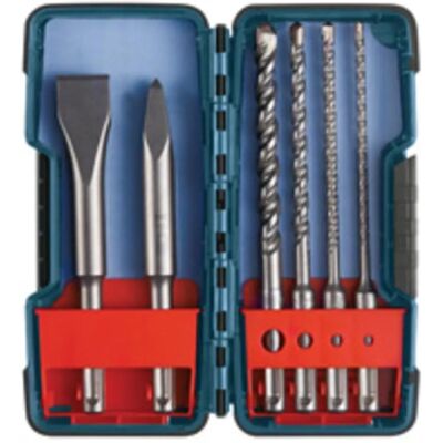 Bosch HCST006 Accessoire Universel - Coffret de 6 burins SDSPlus Bosch HCST006 Accessoire Universel - Coffret de 6 burins SDSPlus