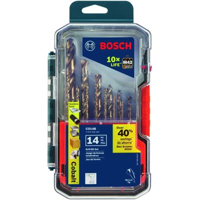 Bosch CO14B 14-delig Set met Opbergkoffer - Boorset Bosch CO14B 14-delig Set met Opbergkoffer - Boorset