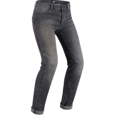 Jeans de motociclista PMJ Caferacer - Gris ajustado 32 Jeans de motociclista PMJ Caferacer - Gris ajustado 32