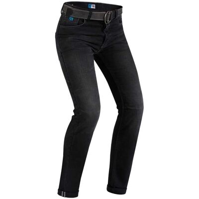 PMJ Legend Caferacer - Vaquero de algodón, negro, 46 - Jeans PMJ Legend Caferacer - Vaquero de algodón, negro, 46 - Jeans
