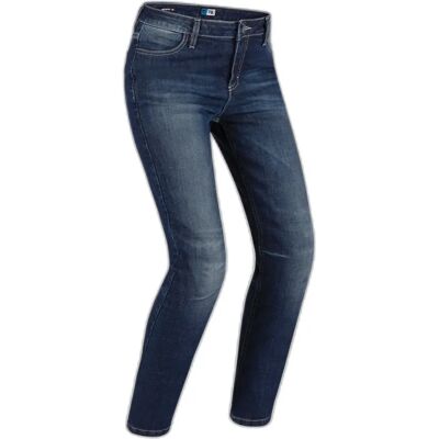 Jeans Moto Donna Pmj New Rider Lady Indigo Blu - Jeans protettivi moto Jeans Moto Donna Pmj New Rider Lady Indigo Blu - Jeans protettivi moto