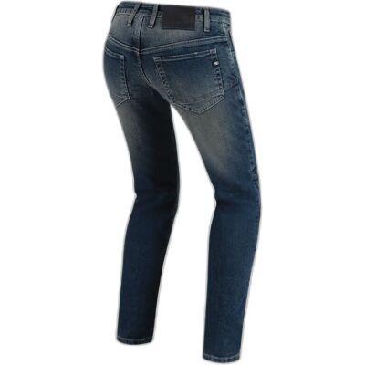 Jeans moto Jenny Ganga bleu 30 de PMJ - Denim - Publicité Jeans moto Jenny Ganga bleu 30 de PMJ - Denim - Publicité