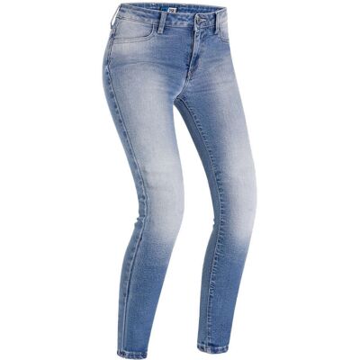 Jeans moto femme bleu ajusté - Jeans - Publicité Jeans moto femme bleu ajusté - Jeans - Publicité