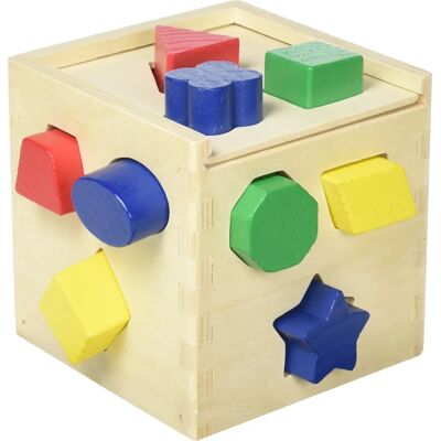 Melissa & Doug Formsortierwürfel - Holzspielzeug - 575 Melissa & Doug Formsortierwürfel - Holzspielzeug - 575