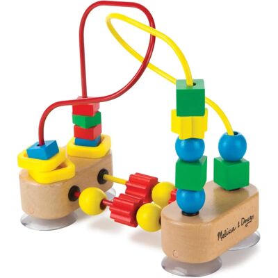 Melissa & Doug Wooden Bead Maze - Educational Toy - 4.2 x 7 x 8.6 inches Melissa & Doug Wooden Bead Maze - Educational Toy - 4.2 x 7 x 8.6 inches