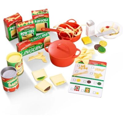 Melissa & Doug - 19361 - Rouge - 39.8 x 29.7 x 8.6 cm - Set de pâtes jouet - Publicité Melissa & Doug - 19361 - Rouge - 39.8 x 29.7 x 8.6 cm - Set de pâtes jouet - Publicité