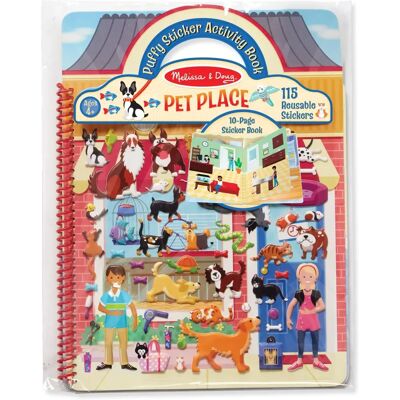 Melissa & Doug - Pet Shop Puffy Sticker Set - 115 Stickers Melissa & Doug - Pet Shop Puffy Sticker Set - 115 Stickers