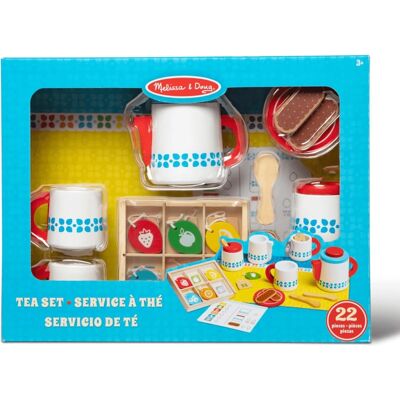 Zestaw do Herbaty z Drewna Melissa & Doug - Kompletny Zestaw dla Dzieci Zestaw do Herbaty z Drewna Melissa & Doug - Kompletny Zestaw dla Dzieci