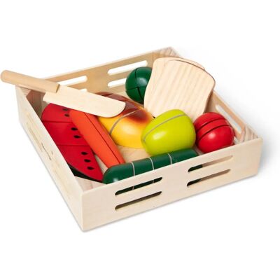 Melissa & Doug Jeu de Nourriture en Bois - Ensemble de Cuisine - Publicité Melissa & Doug Jeu de Nourriture en Bois - Ensemble de Cuisine - Publicité