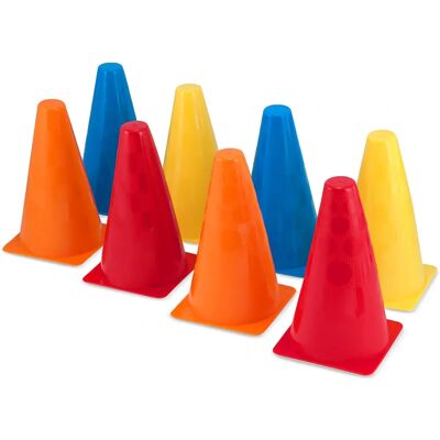 GOWI 560-35 Durable Plastic Outdoor Play Cones - Toy Car GOWI 560-35 Durable Plastic Outdoor Play Cones - Toy Car