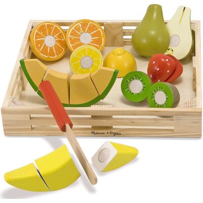 Melissa & Doug Wooden Cutting Fruit - Toy Set Melissa & Doug Wooden Cutting Fruit - Toy Set