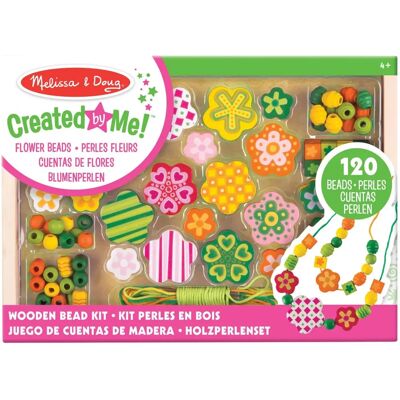 Ensemble de perles Flower Power - Melissa & Doug - Publicité Ensemble de perles Flower Power - Melissa & Doug - Publicité