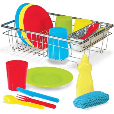Melissa & Doug Zestaw do Mycia i Suszenia Naczyń - Zestaw Naczyń Melissa & Doug Zestaw do Mycia i Suszenia Naczyń - Zestaw Naczyń