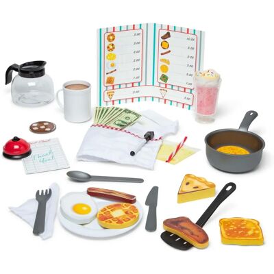 Melissa & Doug Star Diner Restaurant Play Set - Restaurant Melissa & Doug Star Diner Restaurant Play Set - Restaurant