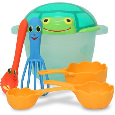 Melissa & Doug Set di Cottura Sabbiosa Seaside Sidekicks Melissa & Doug Set di Cottura Sabbiosa Seaside Sidekicks
