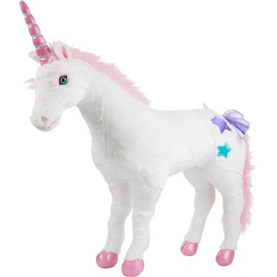 Melissa & Doug Enhörning Gosedjur - Vit Melissa & Doug Enhörning Gosedjur - Vit