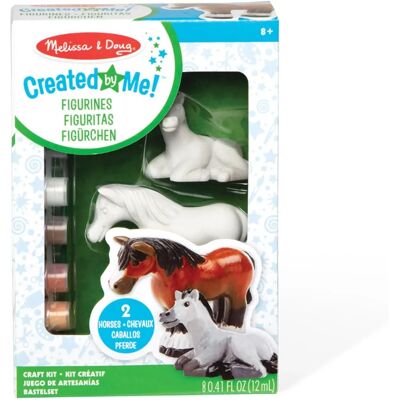 Melissa & Doug Created by Me! Horse Figurines Craft Kit - Craft Kit Melissa & Doug Created by Me! Horse Figurines Craft Kit - Craft Kit