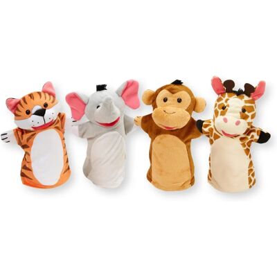 Marionnettes Main Zoo Friends de Melissa & Doug Marionnettes Main Zoo Friends de Melissa & Doug