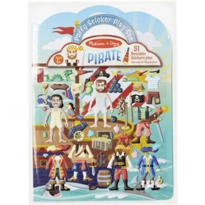 Melissa & Doug Piratenactiviteitenboek & Stickerset Melissa & Doug Piratenactiviteitenboek & Stickerset
