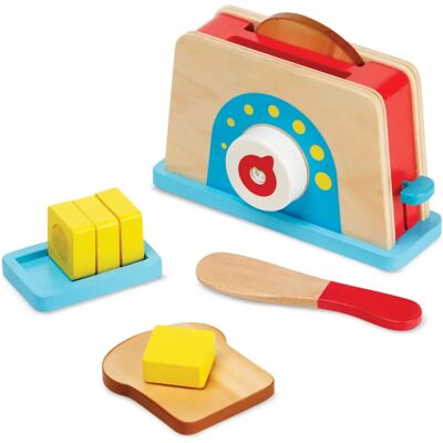 Melissa & Doug Kenyér és Vaj Toaster Készlet - Gyerekeknek Melissa & Doug Kenyér és Vaj Toaster Készlet - Gyerekeknek